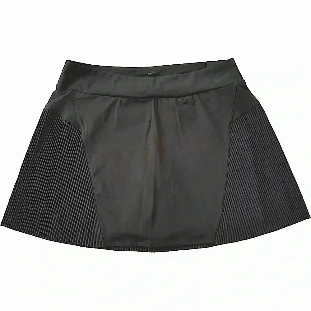 Nike Dri-fit Pleated Golf Skort Tennis Skirt Women's size S in Black